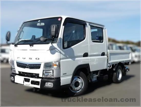 三菱ふそう トラック　キャンター（平ボディ） 標準10尺 ダブルキャブ/ 積載2,000kg / 2,990cc / 5MT